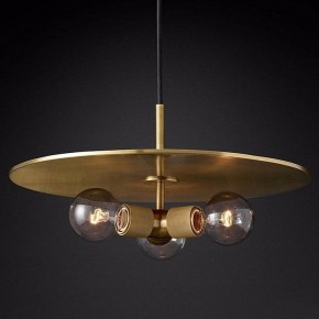 Подвесной светильник Imperiumloft Rh Utilitaire Disk Triple Pendant 40.2339 в Челябинске - chelyabinsk.mebel24.online | фото