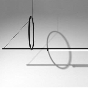 Подвесной светильник Imperiumloft Suspension Cercle Et Trait – Graphite Satine 40.1282-0 в Челябинске - chelyabinsk.mebel24.online | фото 3