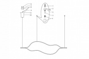 Подвесной светильник Imperiumloft Tape Light TRUDY01 в Челябинске - chelyabinsk.mebel24.online | фото 8