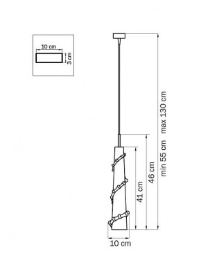 Подвесной светильник Lightstar Petalo 804310 в Челябинске - chelyabinsk.mebel24.online | фото 4