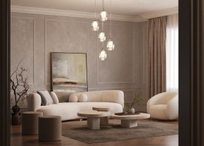 Подвесной светильник Maytoni Aura MOD016PL-05BS в Челябинске - chelyabinsk.mebel24.online | фото 4