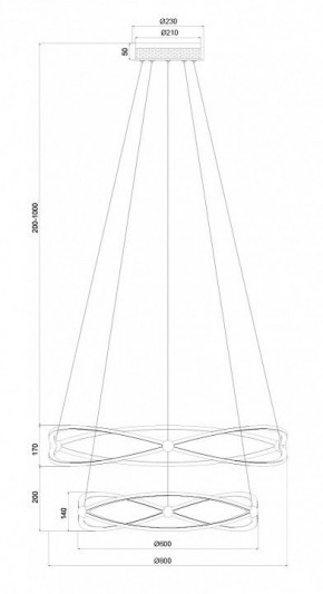 Подвесной светильник Maytoni Weave MOD062PL-L103CH3K в Челябинске - chelyabinsk.mebel24.online | фото 9