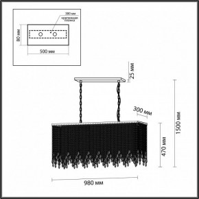 Подвесной светильник Odeon Light Chokka 5028/9A в Челябинске - chelyabinsk.mebel24.online | фото 5