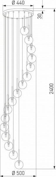 Подвесной светильник TK Lighting Aurora 10182 Aurora в Челябинске - chelyabinsk.mebel24.online | фото 2