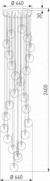 Подвесной светильник TK Lighting Aurora 10258 Aurora в Челябинске - chelyabinsk.mebel24.online | фото 3