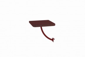 Полка прикроватная квадратная (МилСон) в Челябинске - chelyabinsk.mebel24.online | фото 8