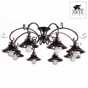 Потолочная люстра Arte Lamp Grazioso A4577PL-8CK в Челябинске - chelyabinsk.mebel24.online | фото 2