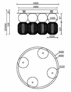 Потолочная люстра Maytoni Drop MOD273CL-L60G3K в Челябинске - chelyabinsk.mebel24.online | фото 2