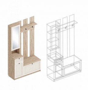 Прихожая Филадельфия (модульная) в Челябинске - chelyabinsk.mebel24.online | фото 2