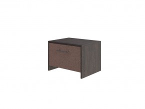 PROxSON Тумба Varna (ЛДСП+ткань Дуб Кантербери/Tesla Брауни) 51x40 в Челябинске - chelyabinsk.mebel24.online | фото