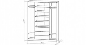 НИЦЦА-3 Шкаф 4-х дверный (НЦ.03) в Челябинске - chelyabinsk.mebel24.online | фото 2