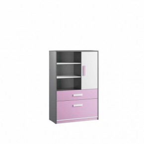 Шкаф книжный Кэнди КШ-2 Лаванда в Челябинске - chelyabinsk.mebel24.online | фото