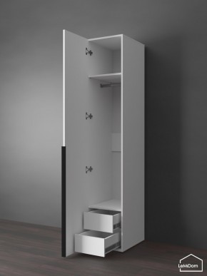 Шкаф Linnea MHR-1-3 2050х400х510 (Белый-М 11.1.2) в Челябинске - chelyabinsk.mebel24.online | фото 7