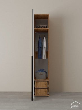 Шкаф Linnea MHR-1-3 2050х400х510 (ДВ-М 11.1.25) в Челябинске - chelyabinsk.mebel24.online | фото 5