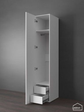 Шкаф Linnea MHR-1PO-3 2050х400х510 (Белый-М 11.1.2) в Челябинске - chelyabinsk.mebel24.online | фото 5