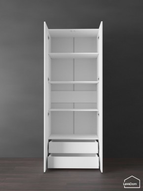 Шкаф Linnea MHR-2PO-4 2050х800х510 (Белый-М 11.1.2) в Челябинске - chelyabinsk.mebel24.online | фото 6