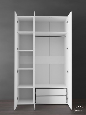 Шкаф Linnea MHR-3PO-2 2050х1200х510 (Белый-М 11.1.2) в Челябинске - chelyabinsk.mebel24.online | фото 6