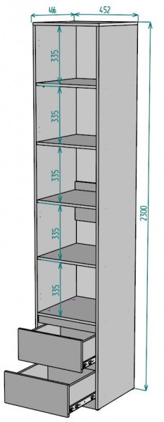 Шкаф Мальта H166 в Челябинске - chelyabinsk.mebel24.online | фото 2