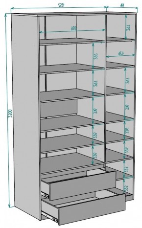 Шкаф Мальта H219 в Челябинске - chelyabinsk.mebel24.online | фото 2