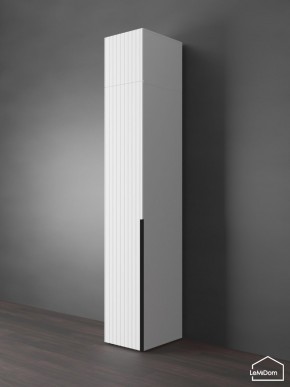 Шкаф с антресолью Linnea MHR-1A-1 2450х400х510 (Белый-М 11.1.1) в Челябинске - chelyabinsk.mebel24.online | фото