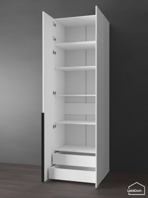 Шкаф с антресолью Linnea MHR-2A-4 2450х800х510 (Белый-М 11.1.2) в Челябинске - chelyabinsk.mebel24.online | фото 5