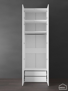 Шкаф с антресолью Linnea MHR-2POA-3 2450х800х510 (Белый-М 11.1.1) в Челябинске - chelyabinsk.mebel24.online | фото 5