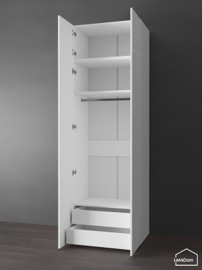 Шкаф с антресолью Linnea MHR-2POA-3 2450х800х510 (Белый-М 11.1.1) в Челябинске - chelyabinsk.mebel24.online | фото 6