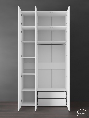 Шкаф с антресолью Linnea MHR-3POA-2 2450х1200х510 (Белый-М 11.1.2) в Челябинске - chelyabinsk.mebel24.online | фото 6