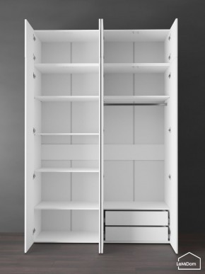 Шкаф с антресолью Linnea MHR-4POA-2 2450х1600х510 (Белый-М 11.1.2) в Челябинске - chelyabinsk.mebel24.online | фото 5