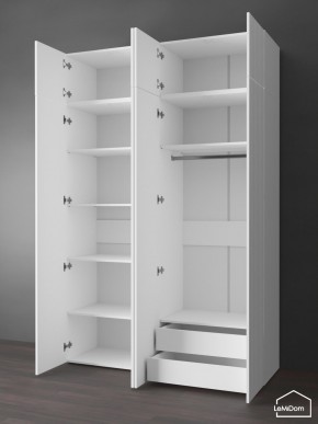 Шкаф с антресолью Linnea MHR-4POA-2 2450х1600х510 (Белый-М 11.1.2) в Челябинске - chelyabinsk.mebel24.online | фото 6