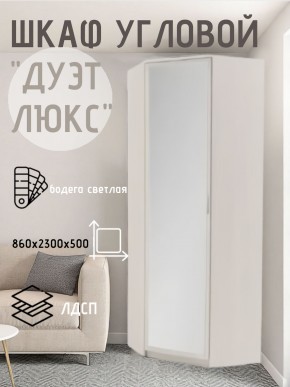 Шкаф угловой Дуэт Люкс с зеркалом в Челябинске - chelyabinsk.mebel24.online | фото 6