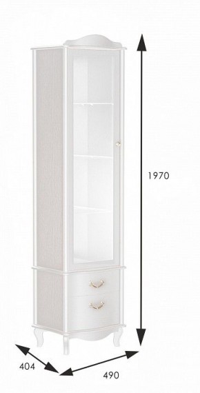 Шкаф-витрина Джульетта в Челябинске - chelyabinsk.mebel24.online | фото 3