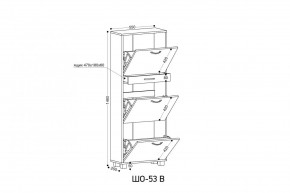 ШО-53 В тумба для обуви в Челябинске - chelyabinsk.mebel24.online | фото 3