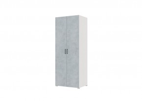 Спальный гарнитур VICTOR (модульный) Белый-Бетон в Челябинске - chelyabinsk.mebel24.online | фото 10