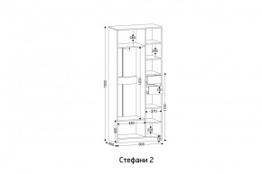 СТЕФАНИ-2 Шкаф в Челябинске - chelyabinsk.mebel24.online | фото 2