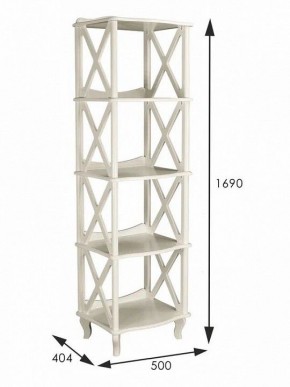 Стеллаж Джульетта 4 в Челябинске - chelyabinsk.mebel24.online | фото 8