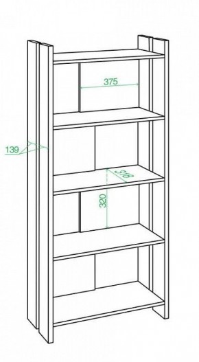 Стеллаж Домино Лайт СТЛ-ОВ в Челябинске - chelyabinsk.mebel24.online | фото 2