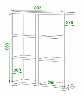 Стеллаж Домино нельсон ПУ-50-1 в Челябинске - chelyabinsk.mebel24.online | фото 2