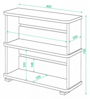 Стеллаж Домино СБ-25/2 в Челябинске - chelyabinsk.mebel24.online | фото 2