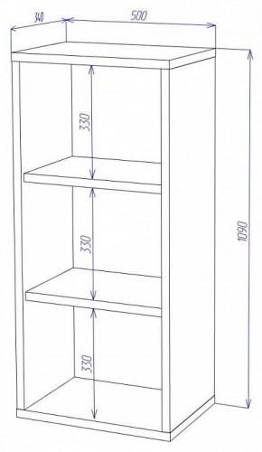 Стеллаж Домино СУ(ш1в1) в Челябинске - chelyabinsk.mebel24.online | фото 2