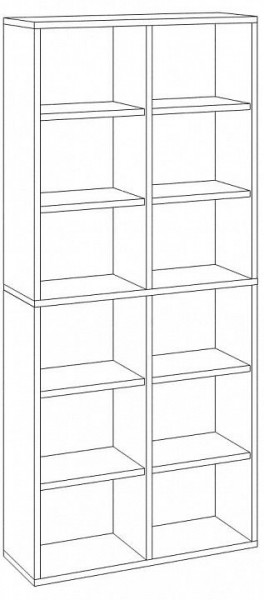 Стеллаж Домино СУ(ш2в2) в Челябинске - chelyabinsk.mebel24.online | фото 3