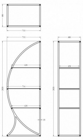 Стеллаж KFG087 в Челябинске - chelyabinsk.mebel24.online | фото 6