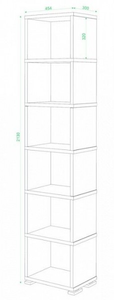 Стеллаж-колонка СБ-15/6 в Челябинске - chelyabinsk.mebel24.online | фото 2