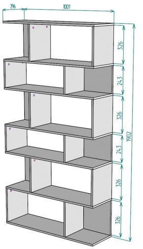 Стеллаж S10 в Челябинске - chelyabinsk.mebel24.online | фото 2