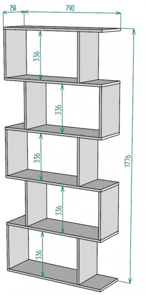 Стеллаж S50 в Челябинске - chelyabinsk.mebel24.online | фото 2