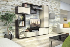 Стенка Диско (СТЛ.150.01) Дуб феррара/Дуб кремона в Челябинске - chelyabinsk.mebel24.online | фото 2