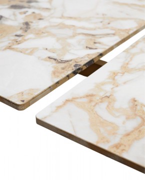 Стол ACERRA NEW 160 GLOSS GRAND JADE SOLID CERAMIC/ каркас цвета шампань, ®DISAUR в Челябинске - chelyabinsk.mebel24.online | фото 8