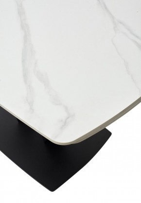 Стол ALATRI 120 MATT WHITE MARBLE SOLID CERAMIC / BLACK, ®DISAUR в Челябинске - chelyabinsk.mebel24.online | фото 11