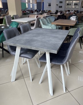 Стол BRICK M 140 Бетон Портленд/ Белый М-City в Челябинске - chelyabinsk.mebel24.online | фото 3
