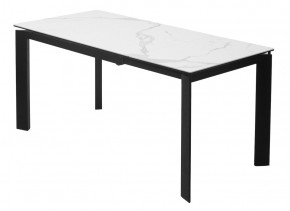 Стол CORNER 120 HIGH GLOSS STATUARIO керамика, стекло/ черный каркас, ®DISAUR в Челябинске - chelyabinsk.mebel24.online | фото 6